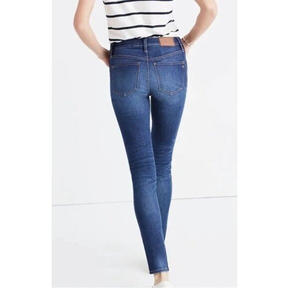 Madewell Denim - Madewell 9" High-Rise Skinny Jeans | Polly Wash | Excellent Used | Size 26